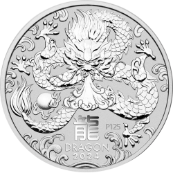 Kaufen Sie den Silber Lunar 2024 bei Goldwechselhaus