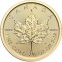 Gold 1/2 OZ Maple Leaf 2025 kaufen bei Goldwechselhaus