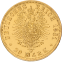 Kaufen Sie die 20 Mark Preußen Goldmünze bei Goldwechselhaus