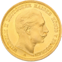 Kaufen Sie die 20 Mark Preußen Goldmünze bei Goldwechselhaus