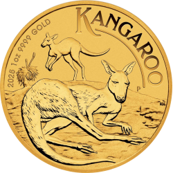 Kaufen Sie die Goldmünze Australian Kangaroo 2025 bei Goldwechselhaus
