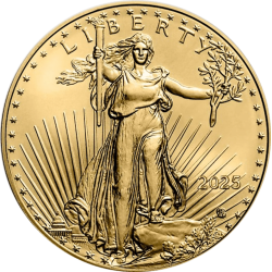 Kaufen Sie den American Gold Eagle 1/4 oz 2025 bei Goldwechselhaus