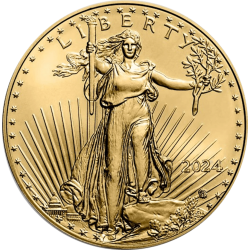 Kaufen Sie den American Gold Eagle 1/2 2024 oz bei Goldwechselhaus