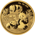 Kaufen Sie die 8 Gramm China Panda Goldmünze bei Goldwechselhaus