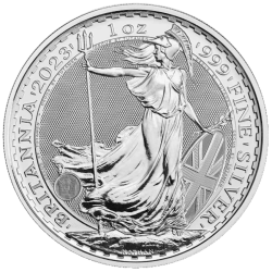 Kaufen Sie die 1 oz Britannia Silbermünze bei Goldwechselhaus