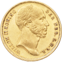 Gouden tientje Willem III negotie