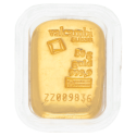 Kaufen Sie einen 50 g Valcambi Goldbarren mit Zertifikat bei Goldwechselhaus