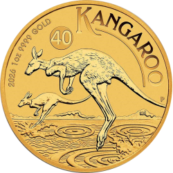 Kaufen Sie die Goldmünze Australian Kangaroo 2026 bei Goldwechselhaus