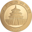 Kaufen Sie die 15 Gramm China Panda Goldmünze 2026 bei Goldwechselhaus