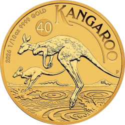 Kaufen Sie die Goldmünze Australian Kangaroo 2026 bei Goldwechselhaus