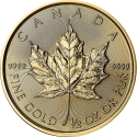 Gold 1/2 OZ Maple Leaf 2026 kaufen bei Goldwechselhaus