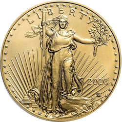 Kaufen Sie den American Gold Eagle 1/2 2026 oz bei Goldwechselhaus