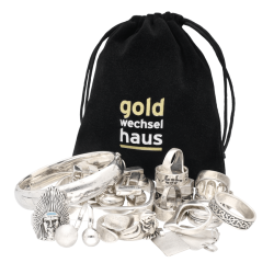 Kaufen Sie 250 Gramm netto Silberschmuck bei Goldwechselhaus