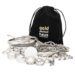 Kaufen Sie 500 Gramm netto Silberschmuck bei Goldwechselhaus