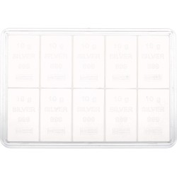 Kaufen Sie einen CombiBar Silberbarren 10 x 10 g bei Goldwechselhaus