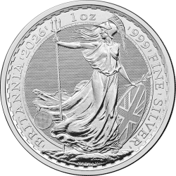 Kaufen Sie die 1 oz Britannia Silbermünze 2026 bei Goldwechselhaus