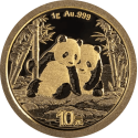 Kaufen Sie die 1 Gramm China Panda Goldmünze bei Goldwechselhaus
