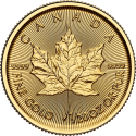 Kaufen Sie die goldene 1/20-Unze-Maple-Leaf-Münze bei Goudwisselkantoor