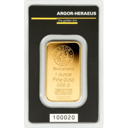 Kaufen Sie einen 31,1 g LBMA-zertifizierten Goldbarren bei Goldwechselhaus