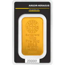Kaufen Sie einen 100 g LBMA-zertifizierten Goldbarren bei Goldwechselhaus