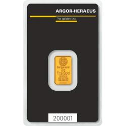 Kaufen Sie einen 2 g LBMA-zertifizierten Goldbarren bei Goldwechselhaus