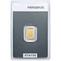Kaufen Sie einen 1 g LBMA-zertifizierten Goldbarren bei Goldwechselhaus