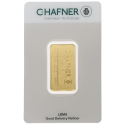 Kaufen Sie einen zertifizierten 5-Gramm-Goldbarren von C. Hafner bei Goldwechselhaus