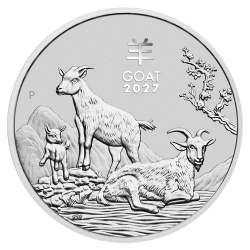 Kaufen Sie den Silber Lunar 2027 bei Goldwechselhaus