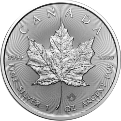 Kaufen Sie die silberne Maple Leaf 1 oz bei Goldwechselhaus
